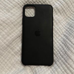 Black IPhone 11 Pro Max silicone case
